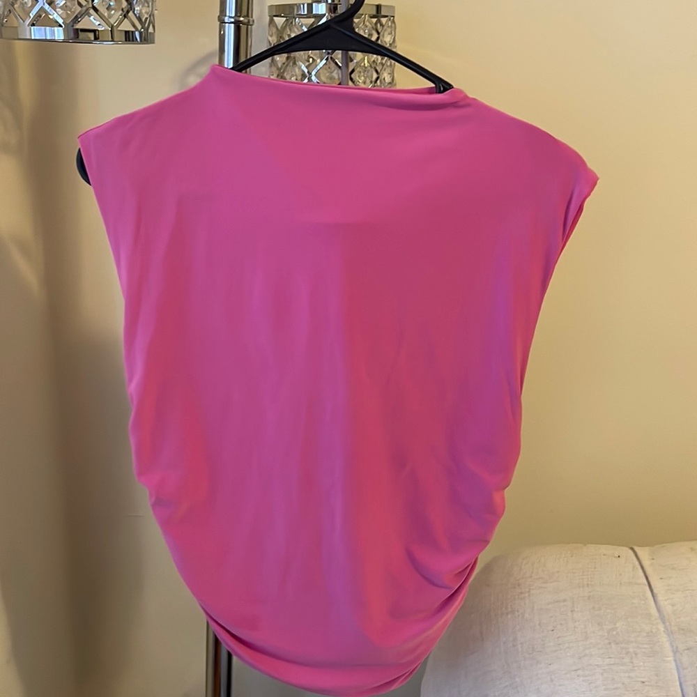 Pink with ruches on the sides 21 saint’s women’s shirt
